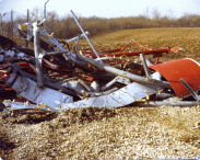 Remains of the other 2 antenna sections.