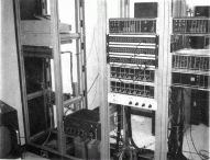 Equipment racks.