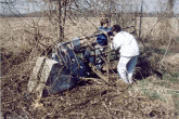 My nephews check out a guy position in 1997.